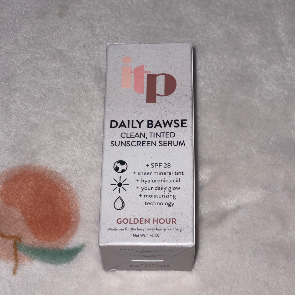 ITP- Daily Bawse Clean, Tinted SPF Serum